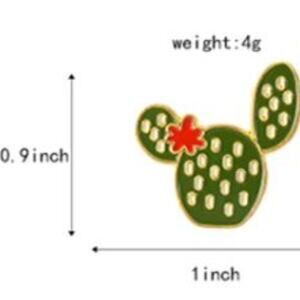 Cactus Pin Brooch